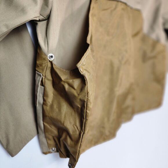 Vtg Hunting Jacket Mens L Duck Canvas Quilted Corduroy‎ Collared Outdoors Rugged - Picture 10 of 11